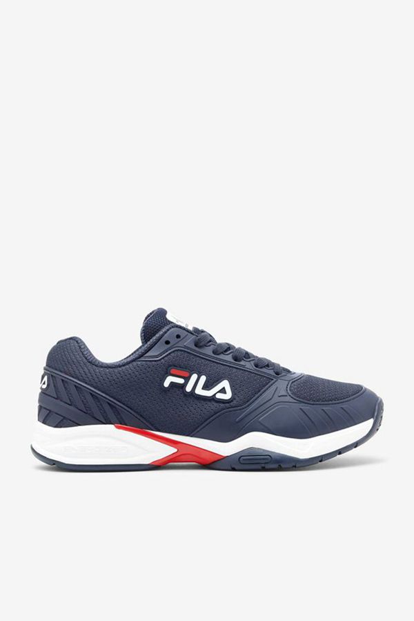 Tênis Pickleball Fila Homem Azul Marinho/Vermelhas/Branco - Fila Volley Zone Portugal Lojas,GAZJ-349